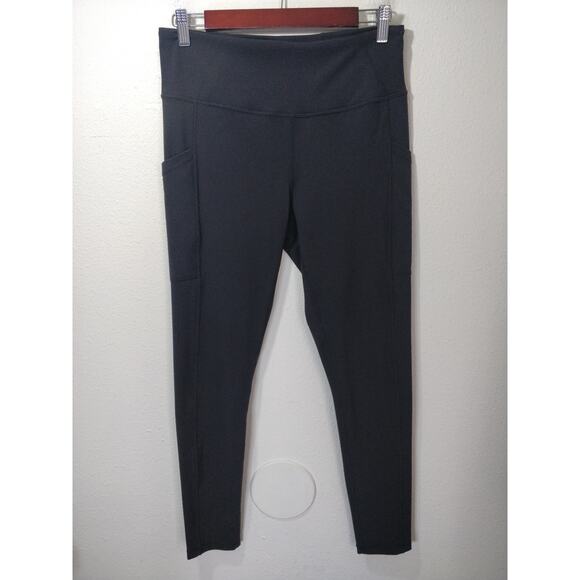 Prana Black Full Length Active Leggings XL - Picture 1 of 7